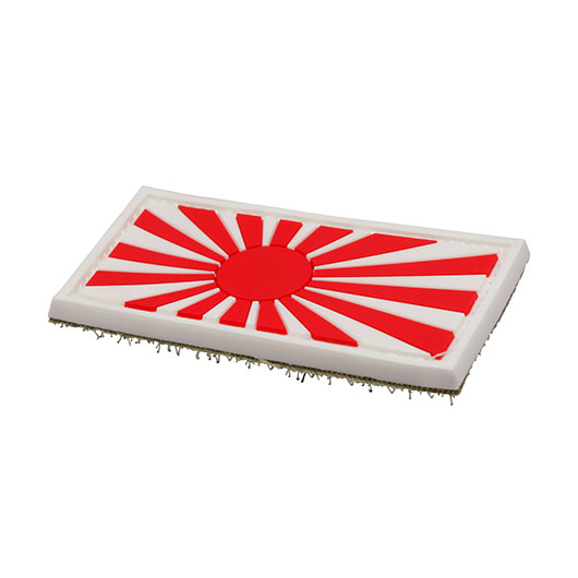 3D Rubber Patch mit Klettflche japanische Kriegsflagge fullcolor Bild 1