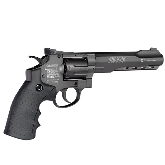 Gamo PR-776 CO2-Revolver 6 Zoll Kal. 4,5mm Diabolo Vollmetall schwarz Bild 7