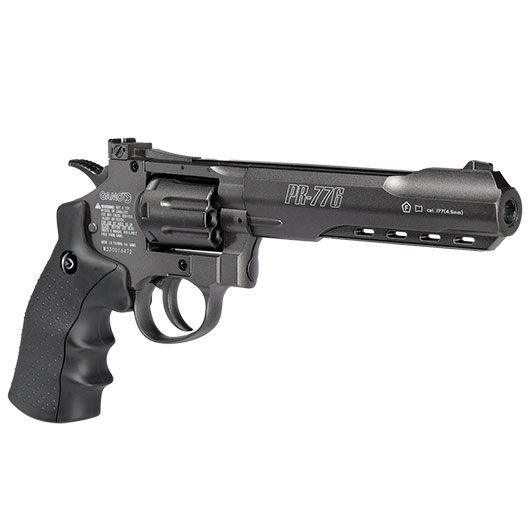 Gamo PR-776 CO2-Revolver 6 Zoll Kal. 4,5mm Diabolo Vollmetall schwarz Bild 8