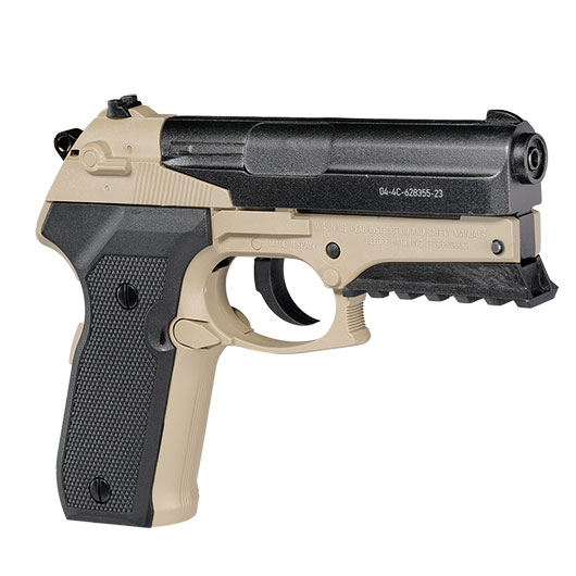 Gamo PT-80 Desert Attack CO2 Luftpistole 4,5 mm Diabolo tan/schwarz inkl. Pistolenkoffer Bild 7