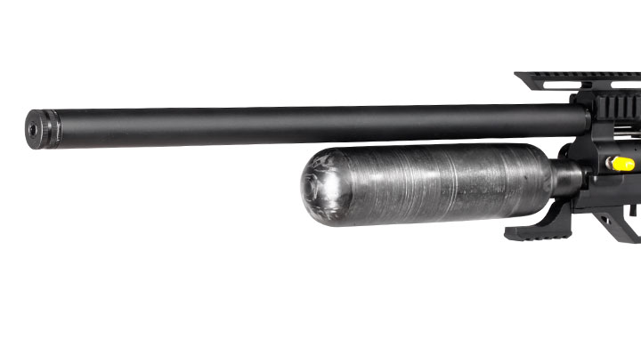 Reximex Meta Premium Pressluftgewehr 4,5mm Diabolo schwarz inkl. 2 x 14-Schuss Magazin, One-Shot-Tray und Waffenkoffer Bild 10