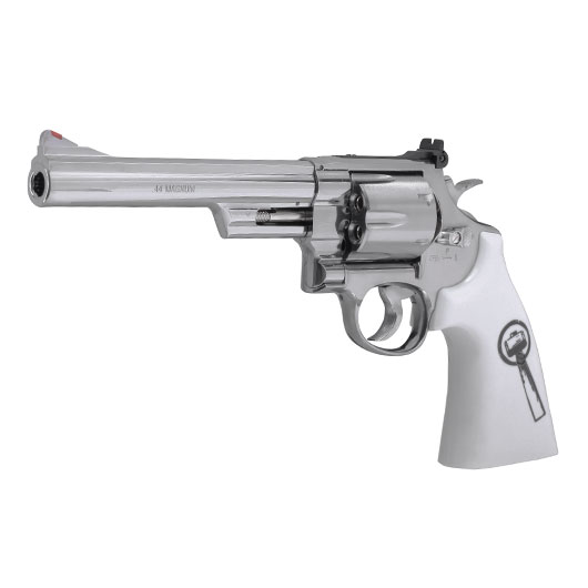 Smith & Wesson 629 Trust Me CO2 Revolver 4,5 mm BB Vollmetall chrom Bild 1