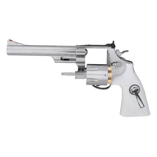 Smith & Wesson 629 Trust Me CO2 Revolver 4,5 mm BB Vollmetall chrom Bild 10