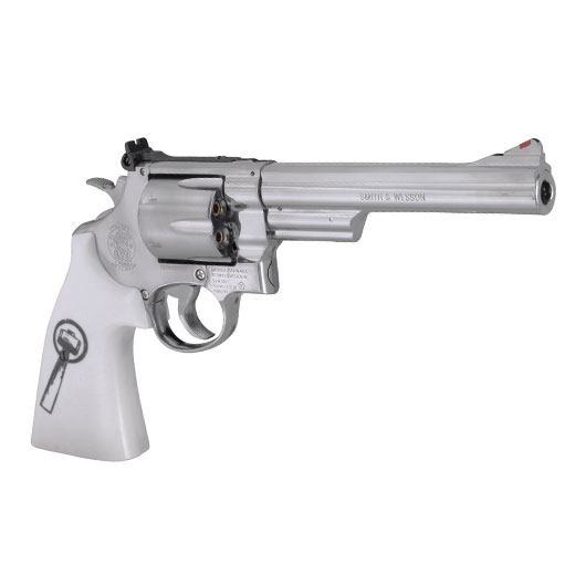 Smith & Wesson 629 Trust Me CO2 Revolver 4,5 mm BB Vollmetall chrom Bild 9