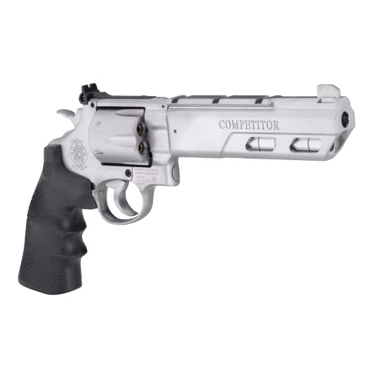 Smith & Wesson 629 Competitor CO2-Revolver 6 Zoll Kal. 4,5mm Stahl-BB silber/schwarz Bild 9