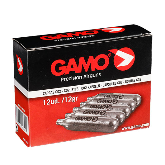 Gamo CO2 Kapseln 12 Stck je 12g