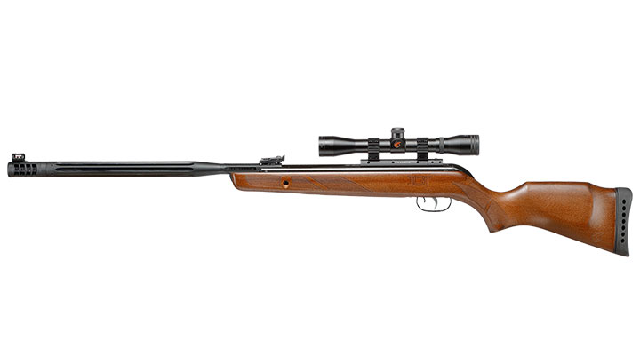 Gamo Hunter Maxxim Luftgewehr Kal. 5,5mm Diabolo Buchenholz inkl. Zielfernrohr WRH 4x32