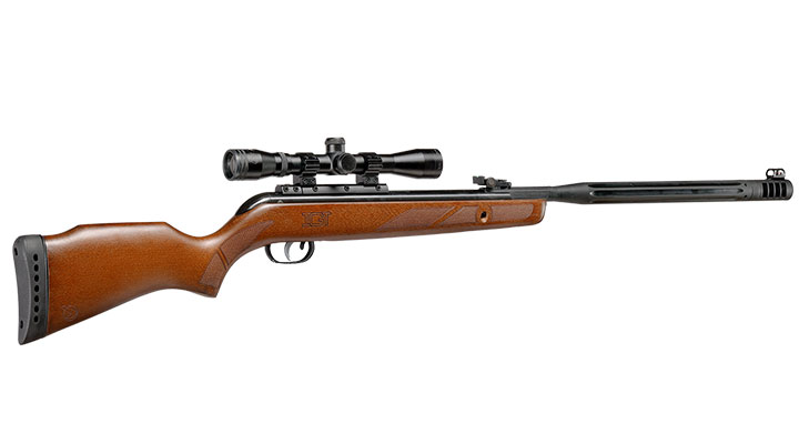 Gamo Hunter Maxxim Luftgewehr Kal. 5,5mm Diabolo Buchenholz inkl. Zielfernrohr WRH 4x32 Bild 5