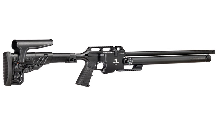 Reximex Force 1 Pressluftgewehr PCP Kal. 4,5mm Diabolo schwarz inkl. 2 x 14-Schuss Magazin u. Waffenkoffer Bild 5