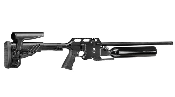 Reximex Force 2 Pressluftgewehr 4,5mm Diabolo schwarz inkl. 2 x 14-Schuss Magazin und Waffenkoffer Bild 5