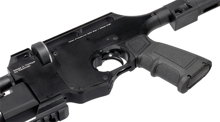 Reximex Force 2 Pressluftgewehr 4,5mm Diabolo schwarz inkl. 2 x 14-Schuss Magazin und Waffenkoffer Bild 7