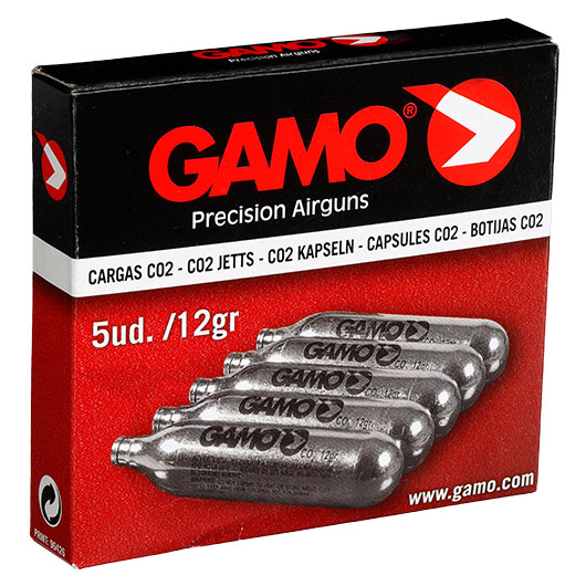 Gamo CO2 Kapseln 5 Stck je 12g