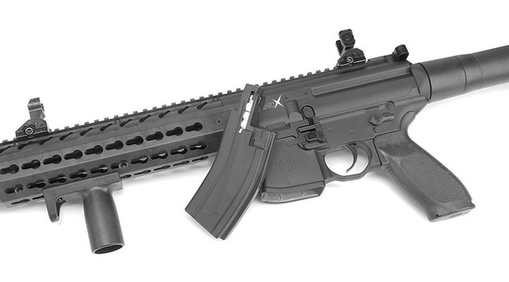 Sig Sauer MCX CO2 Luftgewehr Set 4,5 mm + 5 x 88 g CO2 Kartuschen + 3 Dosen Max Tactical Diabolos Kal. 4,5mm Bild 4