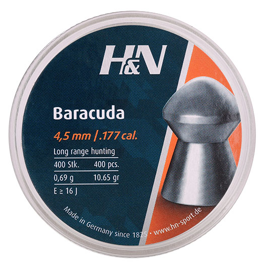 H&N Baracuda Rundkopf-Diabolos 4,5mm 400 Stck Bild 3